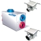 Aldes VentZone IAQ 2-Bathroom Performance Ventilation Package With 150 CFM HRV