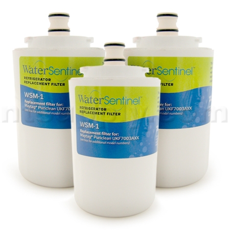 WaterSentinel Replacement for Maytag UKF7003AXX Filter, 3-Pack image