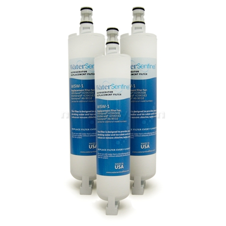 WaterSentinel Replacement for Whirlpool 4396508 Filter, 3-pack image