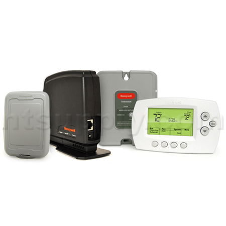 Buy Honeywell YTH6320R1122 Deluxe Wireless Thermostat System Kit With
