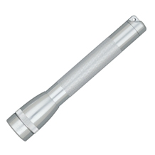 Mini Maglite 3 Watt LED 2 AA Flashlight Holster Pack - Silver image