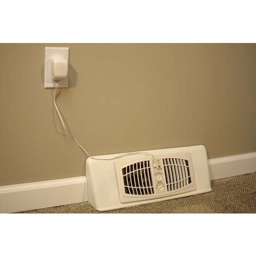 Airflow Breeze Baseboard Register Booster Fan Fit 18 Registers