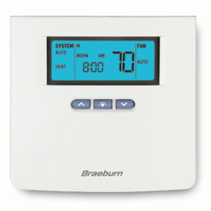 Braeburn Model 5300 Digital Programmable Thermostat image