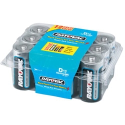 Rayovac D Cell Alkaline Reclosable Pro Pack image