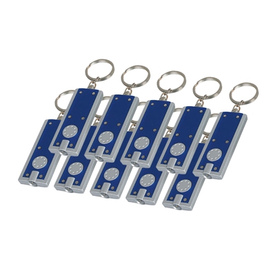 LED Keychain Lights - Blue - 10 Pack image