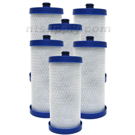 AquaFresh RC-200 (WFCB), RG-100 (WF1CB) Replacement Refrigerator Filters, 6-pack image