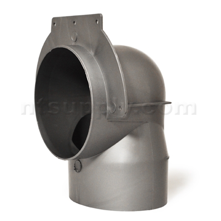 Fantech Low Profile Elbow For 4 Duct Fel4 Fantech Low Profile Elbow For 4 Duct Fel4